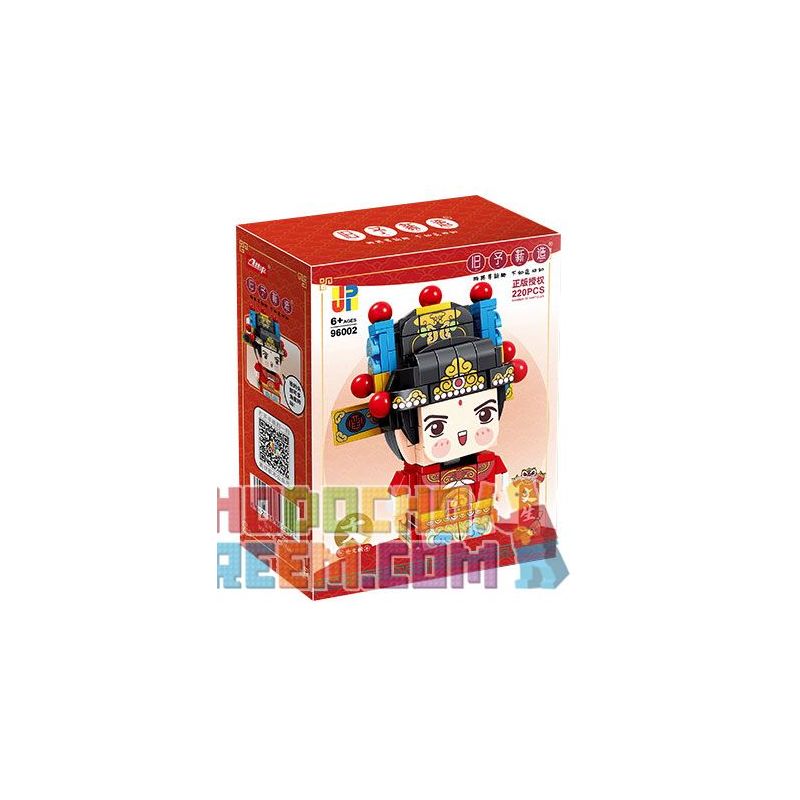 JP 96002 non  THỜI TRANG THƯỢNG VĂN MINH LUÂN (WEN SHENG) bộ đồ chơi xếp lắp ráp ghép mô hình Creator Sáng Tạo 220 khối