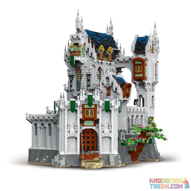 MorkModel 033010 Mork Model 033010 non Lego LÂU ĐÀI KHỔNG LỒ THỜI TRUNG CỔ bộ đồ chơi xếp lắp ráp ghép mô hình Medieval Castle Chiến Tranh Trung Cổ 8603 khối