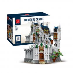 MorkModel 033010 Mork Model 033010 non  LÂU ĐÀI KHỔNG LỒ THỜI TRUNG CỔ bộ đồ chơi xếp lắp ráp ghép mô hình Medieval Castle Chiến Tranh Trung Cổ 8603 khối