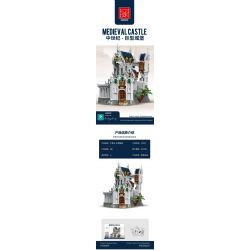 MorkModel 033010 Mork Model 033010 non  LÂU ĐÀI KHỔNG LỒ THỜI TRUNG CỔ bộ đồ chơi xếp lắp ráp ghép mô hình Medieval Castle Chiến Tranh Trung Cổ 8603 khối