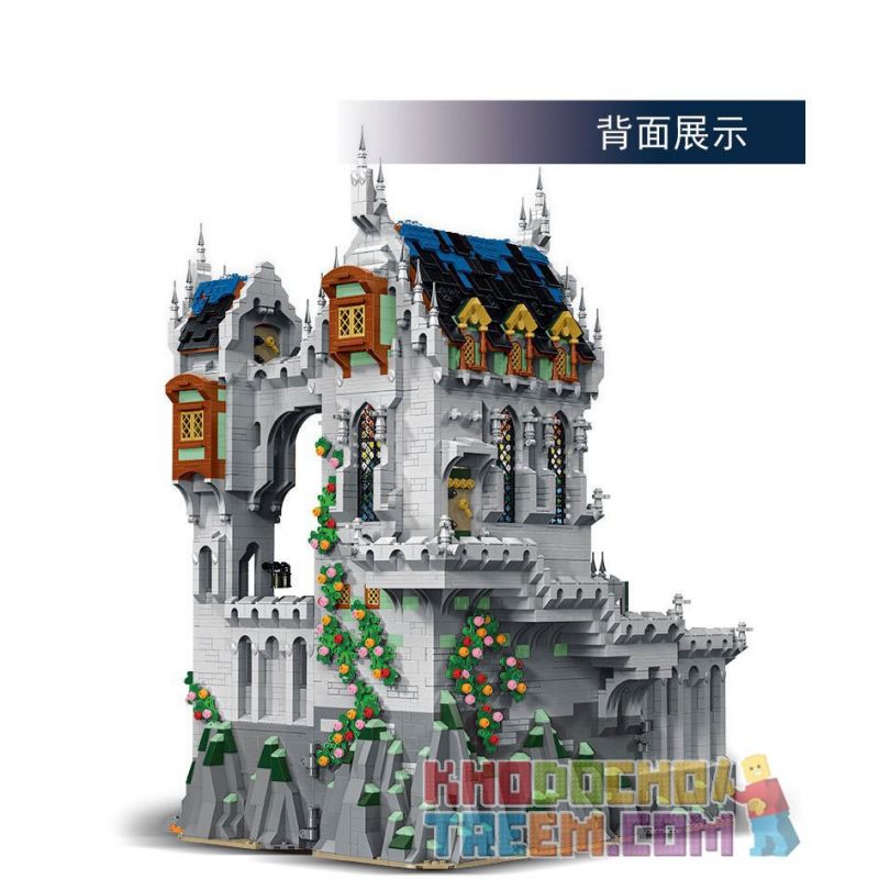 MorkModel 033010 Mork Model 033010 non  LÂU ĐÀI KHỔNG LỒ THỜI TRUNG CỔ bộ đồ chơi xếp lắp ráp ghép mô hình Medieval Castle Chiến Tranh Trung Cổ 8603 khối
