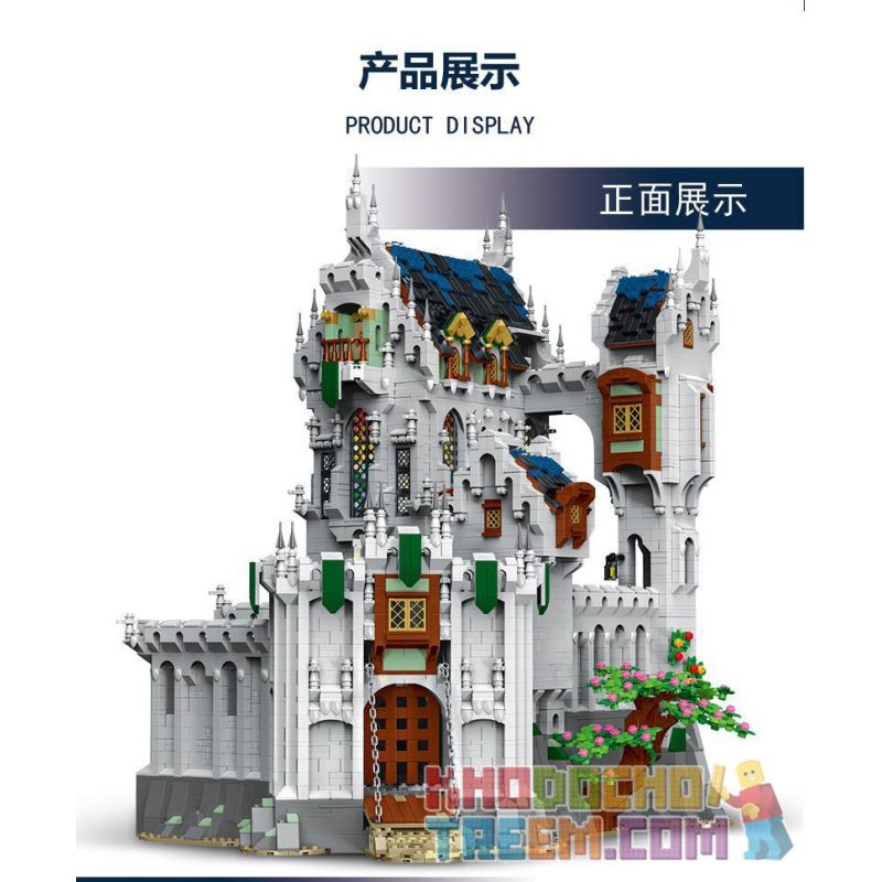 MorkModel 033010 Mork Model 033010 non Lego LÂU ĐÀI KHỔNG LỒ THỜI TRUNG ...