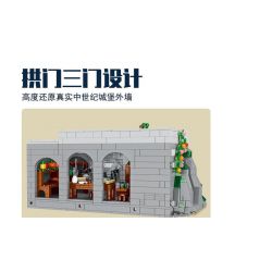 MorkModel 033010 Mork Model 033010 non  LÂU ĐÀI KHỔNG LỒ THỜI TRUNG CỔ bộ đồ chơi xếp lắp ráp ghép mô hình Medieval Castle Chiến Tranh Trung Cổ 8603 khối