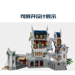 MorkModel 033010 Mork Model 033010 non  LÂU ĐÀI KHỔNG LỒ THỜI TRUNG CỔ bộ đồ chơi xếp lắp ráp ghép mô hình Medieval Castle Chiến Tranh Trung Cổ 8603 khối