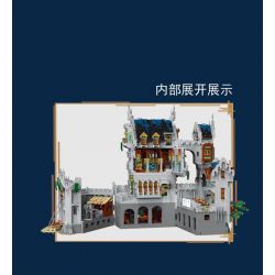 MorkModel 033010 Mork Model 033010 non  LÂU ĐÀI KHỔNG LỒ THỜI TRUNG CỔ bộ đồ chơi xếp lắp ráp ghép mô hình Medieval Castle Chiến Tranh Trung Cổ 8603 khối
