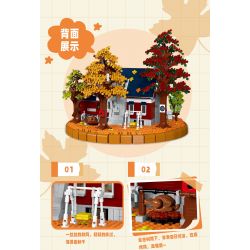 MorkModel 031055 Mork Model 031055 non  RƯỢU VANG bộ đồ chơi xếp lắp ráp ghép mô hình Creator AUTUMN WINERY Sáng Tạo 3775 khối