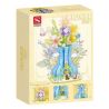 DOUBLE HEIGHT 20803 non  CỬA HÀNG HOA MÂY bộ đồ chơi xếp lắp ráp ghép mô hình FLOWER SHOP 681 khối