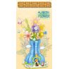 DOUBLE HEIGHT 20803 non  CỬA HÀNG HOA MÂY bộ đồ chơi xếp lắp ráp ghép mô hình FLOWER SHOP 681 khối