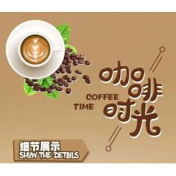 DOUBLE HEIGHT 20801 non  TIỆM CÀ PHÊ bộ đồ chơi xếp lắp ráp ghép mô hình COFFEE HOUSE 654 khối