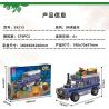 JIESTAR 59215 non  NGOÀI TRỜI BUỔI HÒA NHẠC bộ đồ chơi xếp lắp ráp ghép mô hình City Thành Phố 379 khối