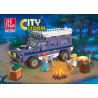 JIESTAR 59215 non  NGOÀI TRỜI BUỔI HÒA NHẠC bộ đồ chơi xếp lắp ráp ghép mô hình City Thành Phố 379 khối