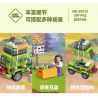 JIESTAR 59215 non  NGOÀI TRỜI BUỔI HÒA NHẠC bộ đồ chơi xếp lắp ráp ghép mô hình City Thành Phố 379 khối