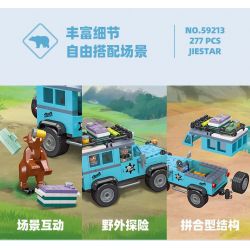 JIESTAR 59215 non  NGOÀI TRỜI BUỔI HÒA NHẠC bộ đồ chơi xếp lắp ráp ghép mô hình City Thành Phố 379 khối