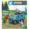 JIESTAR 59215 non  NGOÀI TRỜI BUỔI HÒA NHẠC bộ đồ chơi xếp lắp ráp ghép mô hình City Thành Phố 379 khối