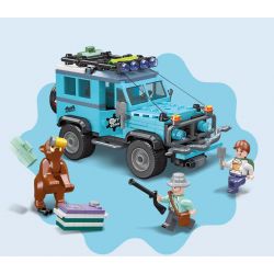 JIESTAR 59214 non  NGOÀI TRỜI ĐI CHƠI bộ đồ chơi xếp lắp ráp ghép mô hình City Thành Phố 353 khối