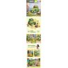 JIESTAR 59212 non  NGOÀI TRỜI CẮM TRẠI VÀ RVING bộ đồ chơi xếp lắp ráp ghép mô hình City Thành Phố 297 khối