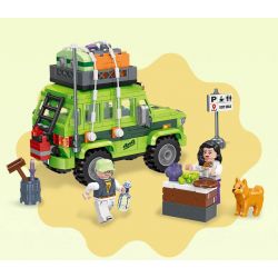 JIESTAR 59212 non  NGOÀI TRỜI CẮM TRẠI VÀ RVING bộ đồ chơi xếp lắp ráp ghép mô hình City Thành Phố 297 khối