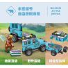 JIESTAR 59212 non  NGOÀI TRỜI CẮM TRẠI VÀ RVING bộ đồ chơi xếp lắp ráp ghép mô hình City Thành Phố 297 khối