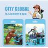 JIESTAR 59212 non  NGOÀI TRỜI CẮM TRẠI VÀ RVING bộ đồ chơi xếp lắp ráp ghép mô hình City Thành Phố 297 khối