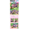JIESTAR 59212 non  NGOÀI TRỜI CẮM TRẠI VÀ RVING bộ đồ chơi xếp lắp ráp ghép mô hình City Thành Phố 297 khối