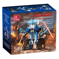 JIESTAR JJ9021 9021 non  ROBOT THU THẬP THÔNG TIN bộ đồ chơi xếp lắp ráp ghép mô hình  WALLBOT Kỹ Thuật Công Nghệ Cao Mô Hình Phương Tiện 472 khối