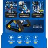 JIESTAR JJ9021 9021 non  ROBOT THU THẬP THÔNG TIN bộ đồ chơi xếp lắp ráp ghép mô hình  WALLBOT Kỹ Thuật Công Nghệ Cao Mô Hình Phương Tiện 472 khối