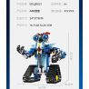 JIESTAR JJ9021 9021 non  ROBOT THU THẬP THÔNG TIN bộ đồ chơi xếp lắp ráp ghép mô hình  WALLBOT Kỹ Thuật Công Nghệ Cao Mô Hình Phương Tiện 472 khối