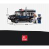 JIESTAR 54113 non  THÀNH PHỐ TOÀN CẦU XE CHỐNG CHÁY NỔ bộ đồ chơi xếp lắp ráp ghép mô hình City RIOT TRUCK 200 khối