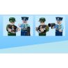 JIESTAR 54113 non  THÀNH PHỐ TOÀN CẦU XE CHỐNG CHÁY NỔ bộ đồ chơi xếp lắp ráp ghép mô hình City RIOT TRUCK 200 khối