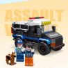 JIESTAR 54113 non  THÀNH PHỐ TOÀN CẦU XE CHỐNG CHÁY NỔ bộ đồ chơi xếp lắp ráp ghép mô hình City RIOT TRUCK 200 khối