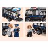 JIESTAR 54113 non  THÀNH PHỐ TOÀN CẦU XE CHỐNG CHÁY NỔ bộ đồ chơi xếp lắp ráp ghép mô hình City RIOT TRUCK 200 khối