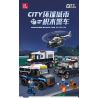 JIESTAR 54111 non  THÀNH PHỐ TOÀN CẦU TRỰC THĂNG SWAT bộ đồ chơi xếp lắp ráp ghép mô hình City POLICE HELICOPTER 194 khối