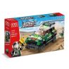 GUDI 10705A 10705B 10705C 10705D non  ĐUA XE THÀNH PHỐ 4 LOẠI WAR TIGER GREEN SHADOW SANDSTORM GUSTFUL WIND bộ đồ chơi xếp lắp ráp ghép mô hình Racers SPEED RACER Đua Tốc Độ 740 khối