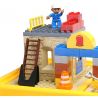 HYSTOYS HONGYUANSHENG AOLEDUOTOYS HG-1481 1481 HG1481 Xếp hình kiểu    Construction Site Công Trường Xây Dựng Có Bàn Hộp 56 khối