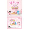 WEKKI 516414 non  CHIBI MARUKO-CHAN HỘP MÙ TIỆC NGOÀI VƯỜN NGÀY LỄ bộ đồ chơi xếp lắp ráp ghép mô hình Movie & Game Phim Và Trò Chơi