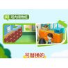 WEKKI 516413 non  CHIBI MARUKO-CHAN PHÒNG KHÁCH CỦA bộ đồ chơi xếp lắp ráp ghép mô hình Movie & Game Phim Và Trò Chơi