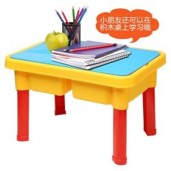 HYSTOYS HONGYUANSHENG AOLEDUOTOYS HG-1481 1481 HG1481 Xếp hình kiểu    Construction Site Công Trường Xây Dựng Có Bàn Hộp 56 khối