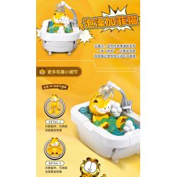 SLUBAN M38-B1221 B1221 1221 M38B1221 38-B1221 non  MÔ HÌNH GARFIELD 6 bộ đồ chơi xếp lắp ráp ghép mô hình Movie & Game Phim Và Trò Chơi