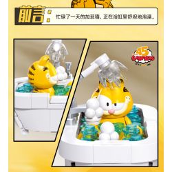 SLUBAN M38-B1221 B1221 1221 M38B1221 38-B1221 non  MÔ HÌNH GARFIELD 6 bộ đồ chơi xếp lắp ráp ghép mô hình Movie & Game Phim Và Trò Chơi