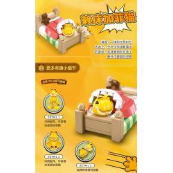 SLUBAN M38-B1221 B1221 1221 M38B1221 38-B1221 non  MÔ HÌNH GARFIELD 6 bộ đồ chơi xếp lắp ráp ghép mô hình Movie & Game Phim Và Trò Chơi