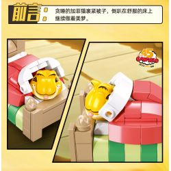 SLUBAN M38-B1221 B1221 1221 M38B1221 38-B1221 non  MÔ HÌNH GARFIELD 6 bộ đồ chơi xếp lắp ráp ghép mô hình Movie & Game Phim Và Trò Chơi