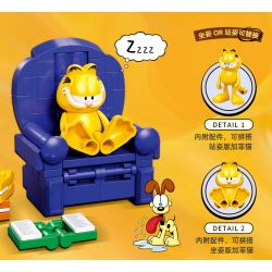 SLUBAN M38-B1221 B1221 1221 M38B1221 38-B1221 non  MÔ HÌNH GARFIELD 6 bộ đồ chơi xếp lắp ráp ghép mô hình Movie & Game Phim Và Trò Chơi