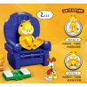 SLUBAN M38-B1221 B1221 1221 M38B1221 38-B1221 non  MÔ HÌNH GARFIELD 6 bộ đồ chơi xếp lắp ráp ghép mô hình Movie & Game Phim Và Trò Chơi