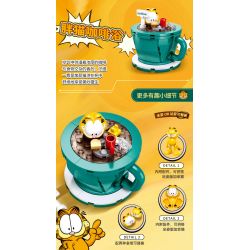 SLUBAN M38-B1221 B1221 1221 M38B1221 38-B1221 non  MÔ HÌNH GARFIELD 6 bộ đồ chơi xếp lắp ráp ghép mô hình Movie & Game Phim Và Trò Chơi