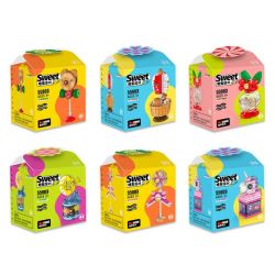 DECOOL BRICKCOOL 55003 non  TIỆC KẸO 12 MẪU bộ đồ chơi xếp lắp ráp ghép mô hình SWEET