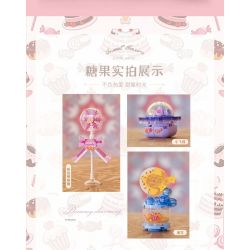 DECOOL BRICKCOOL 55003 non  TIỆC KẸO 12 MẪU bộ đồ chơi xếp lắp ráp ghép mô hình SWEET