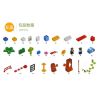 HYSTOYS HONGYUANSHENG AOLEDUOTOYS HG-1485 1485 HG1485 Xếp hình kiểu    Police Station Trại Giam Của Cảnh Sát Có Bàn Hộp 45 khối