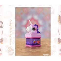 DECOOL BRICKCOOL 55003 non  TIỆC KẸO 12 MẪU bộ đồ chơi xếp lắp ráp ghép mô hình SWEET