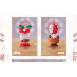 DECOOL BRICKCOOL 55003 non  TIỆC KẸO 12 MẪU bộ đồ chơi xếp lắp ráp ghép mô hình SWEET