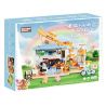 DECOOL BRICKCOOL 88006 non  QUÁN CÀ PHÊ MÈO bộ đồ chơi xếp lắp ráp ghép mô hình CUTE PET COFFEE SHOP
